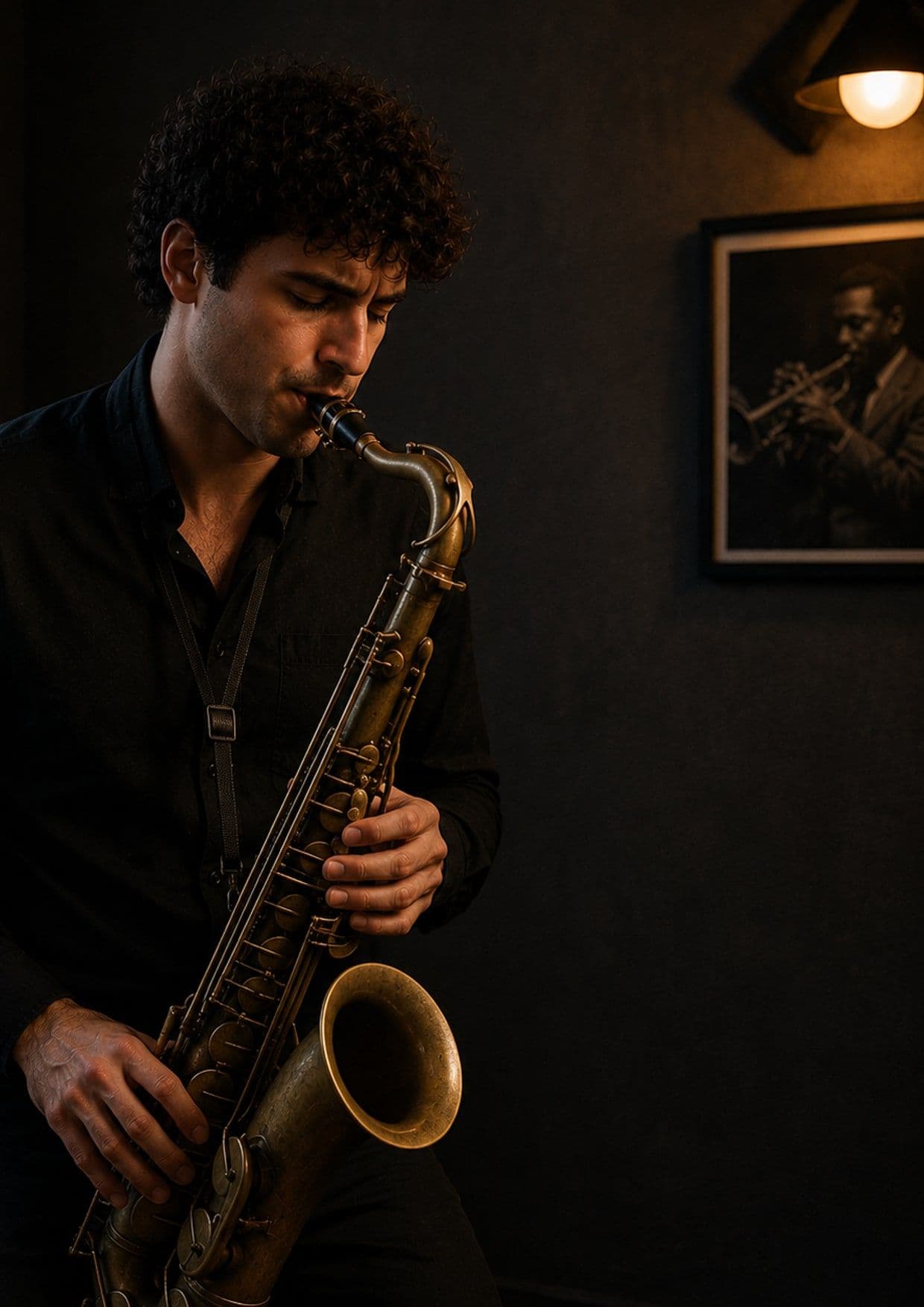 Αφίσα: Σαξόφωνο Jazz